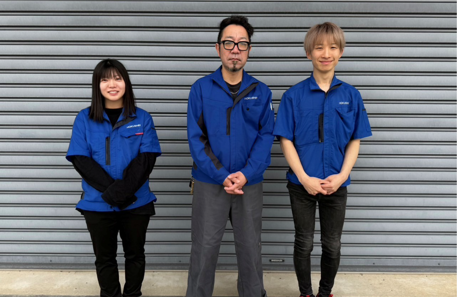 サポートスタッフ集合の様子