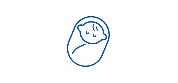 赤ちゃんのイラスト