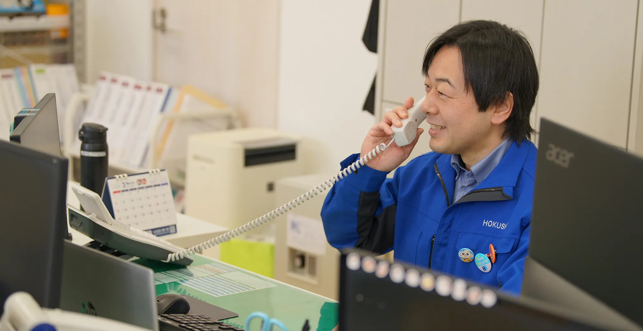 総務部 仕事の様子